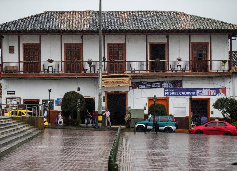 Abejorral también se ha visto afectado, como otros municipios de Antioquia, por las fuertes lluvias. FOTO JULIO CÉSAR HERRERA.