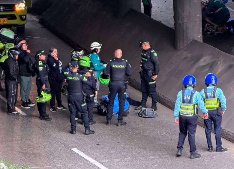 Las autoridades llegaron al sitio del acontecimiento para realizar la inspección. Foto: Cortesía.