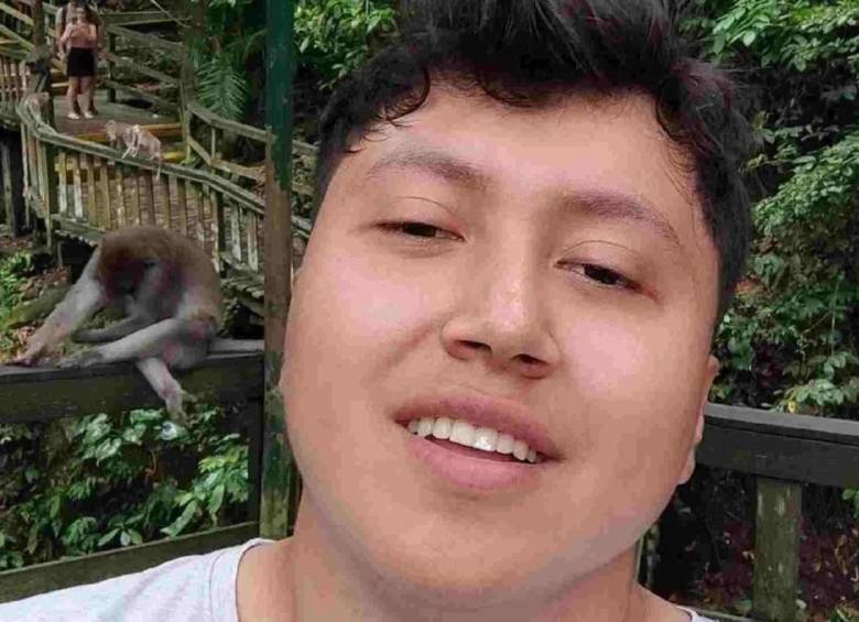 Camilo Andrés Rojas Rey cursaba estudios de Medicina Veterinaria en la Universidad Cooperativa de Colombia (UCC). FOTO: Tomada de redes sociales de Camilo Andrés Rojas