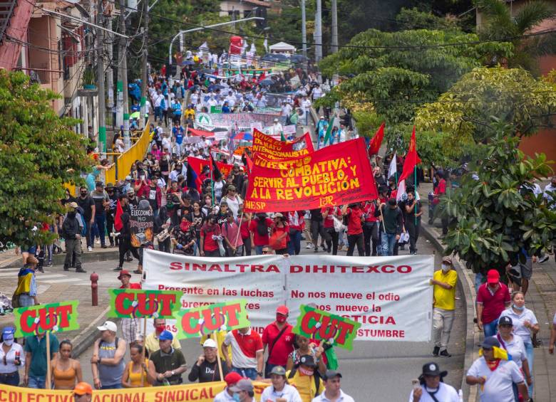 Las protestas este año han aumentado en comparación con el año pasado, según la Defensoría del Pueblo. FOTO: CARLOS VELÁSQUEZ