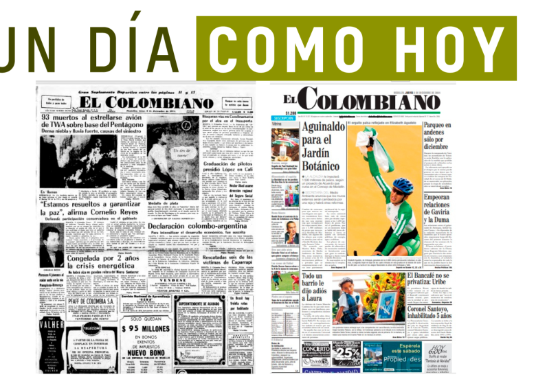 Un día como hoy: 2 de diciembre