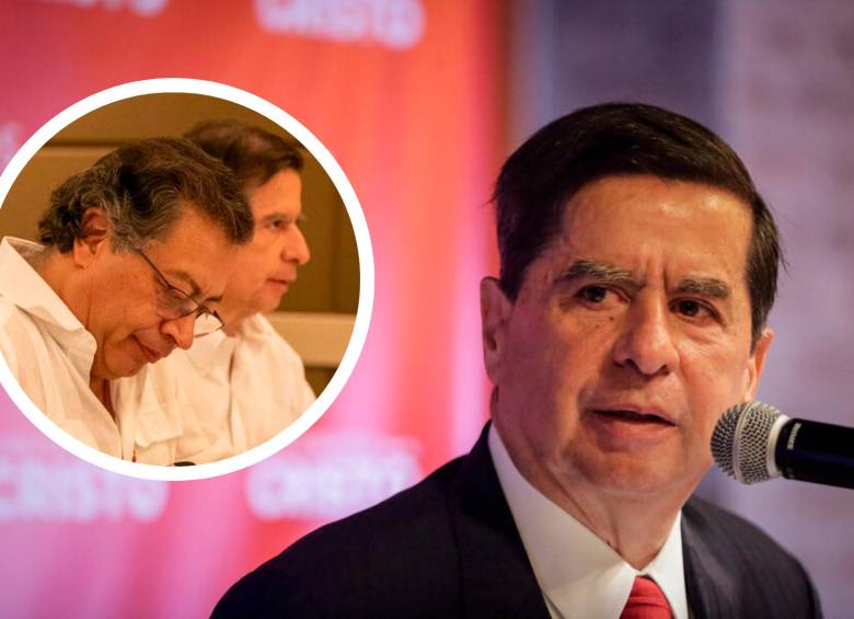 La candidatura de Cristo combina elogios al gobierno Petro y críticas a la polarización, mientras plantea retos en seguridad, salud, fiscalidad y transición energética. FOTO: COLPRENSA/ X @CristoBustos