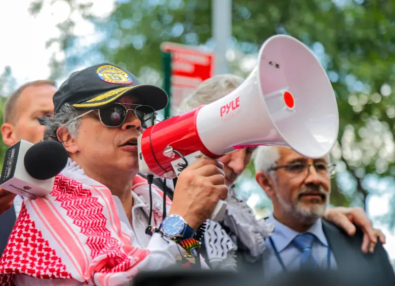Presidente Gustavo Petro en New York. Foto: Presidencia