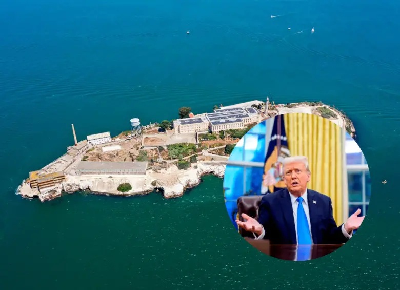 Prisión de máxima seguridad de Alcatraz, Estados Unidos. Foto: Getty