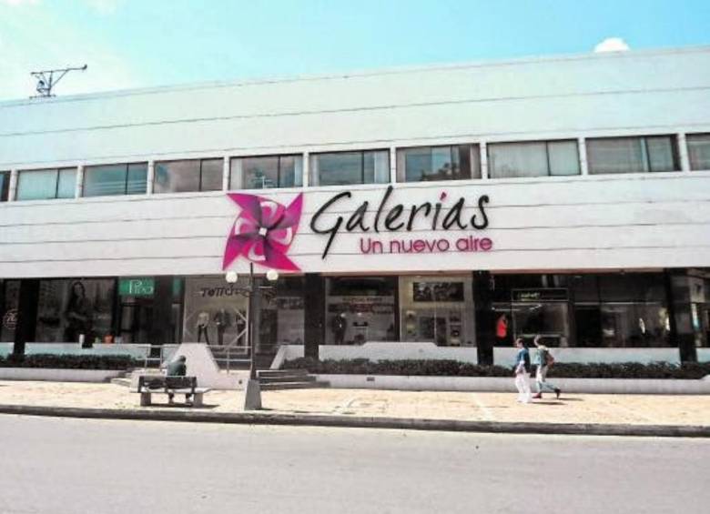 El centro comercial Galerías en Bogotá, lugar donde robaron a la mamá de Colmenares. FOTO: Tomada de zonabogota.com