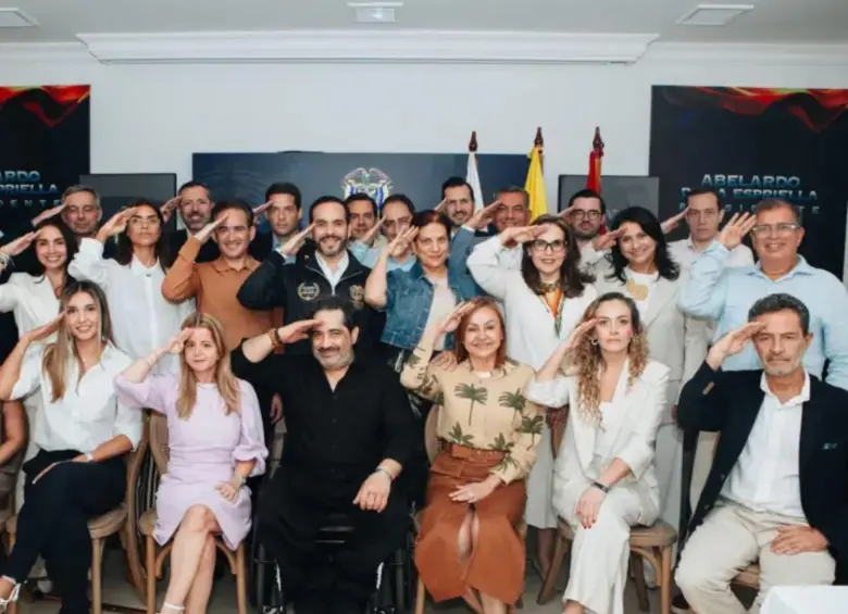 Ministros y ministras del gobierno de Abelardo de la Espriella. Foto: redes sociales