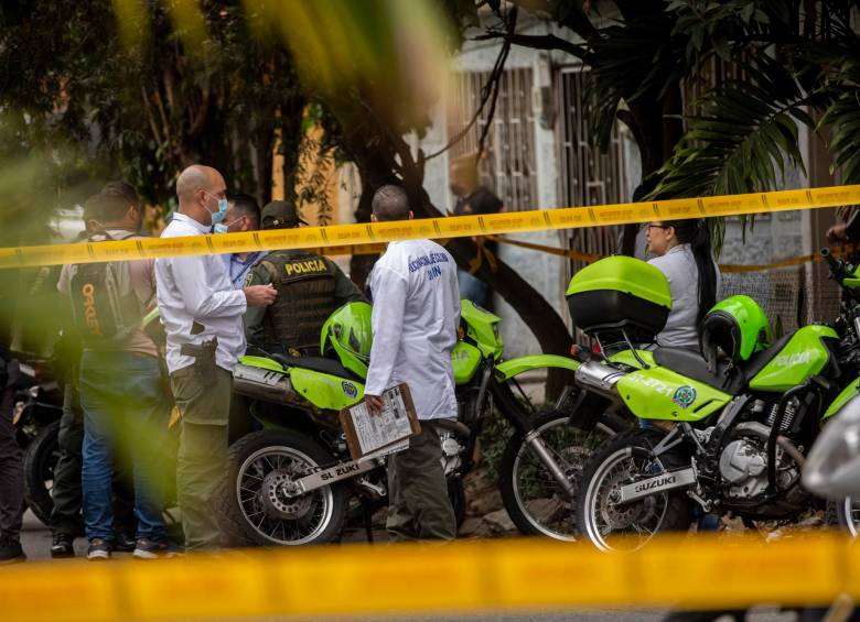 En lo corrido de este año se han reportado 90 homicidios en Medellín, lo que equivale a un 2,3% más que en el mismo periodo de 2022. FOTO: ANDRÉS CAMILO SUÁREZ