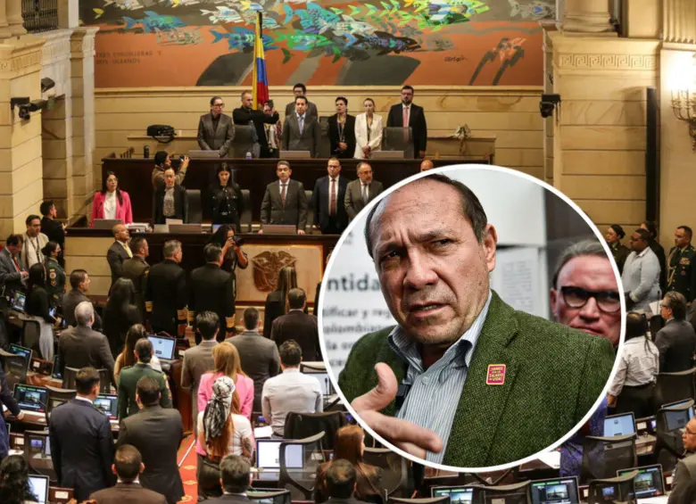 El ministro de Trabajo, Antonio Sanguino, dejó claro que sí hay intención por parte del Gobierno Nacional de eliminar la prima de servicios de los congresistas, la cual existe desde el 2013. Fotos: Colprensa