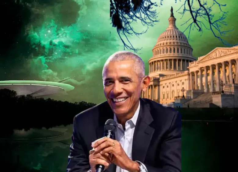 Las declaraciones de Obama se suman a una serie de audiencias que se han tenido en el Congreso estadounidense desde 2023 acerca de la existencia de los aliens. Foto: Redes Sociales/AFP/Pixabay