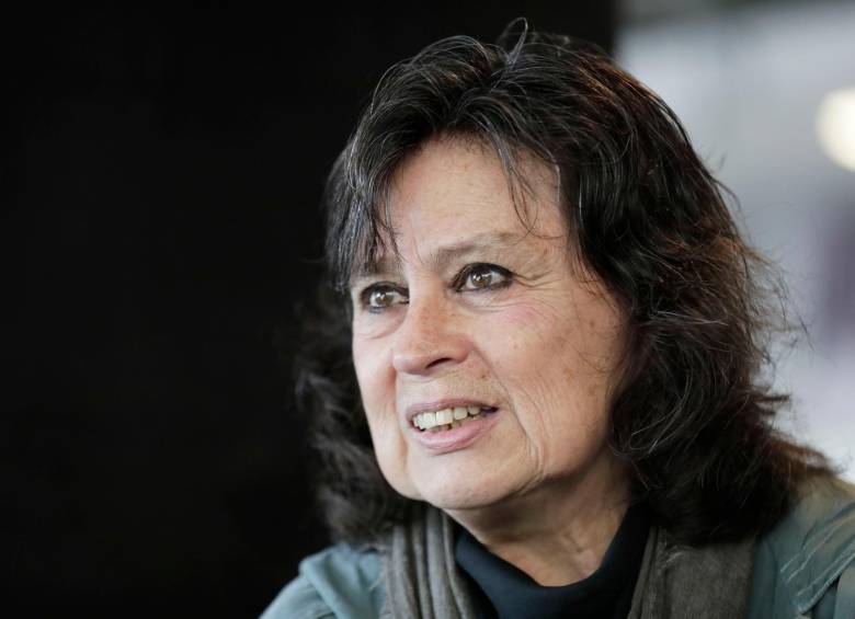 Laura Restrepo regresó al país a propósito de la Feria del libro de Bogotá. Presentó el libro “Canción de antiguos amantes". FOTO EFE/ Carlos Ortega