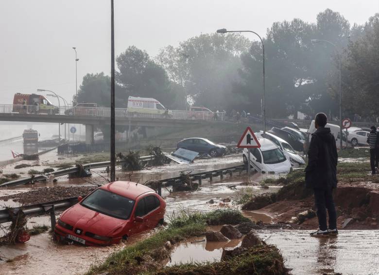 La emergencia también deja decenas de desaparecidos. FOTO: Europa Press