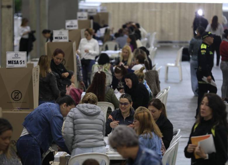 Las votaciones legislativas 2026 en Medellín, Antioquia. FOTO: Camilo Suárez