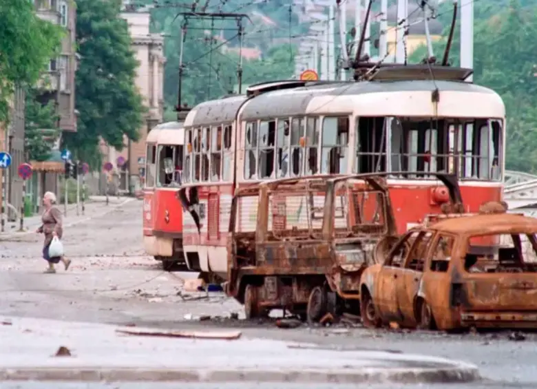 El asedio de Sarajevo, entre abril de 1992 y febrero de 1996, dejó más de 11.500 muertos. FOTO: AFP