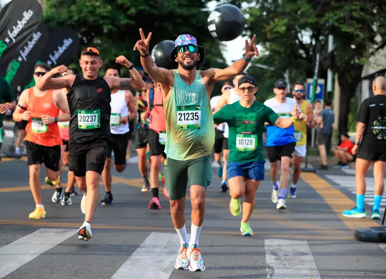 La Maratón de Medellín-2026 contó con la participación de 26 mil atletas. FOTO JUAN ANTONIO SÁNCHEZ
