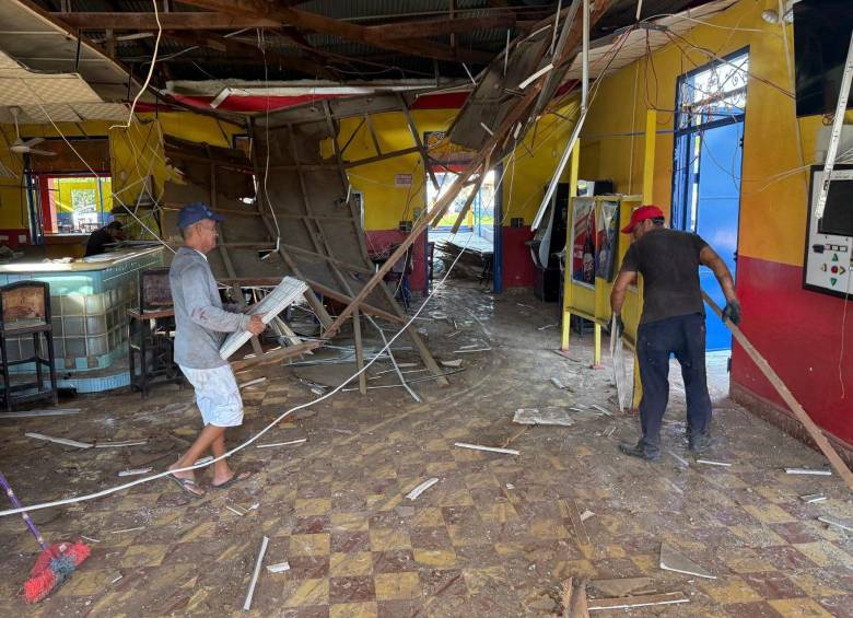 Un violento terremoto de magnitud 7.7 sacudió el centro de Panamá y desató la alarma en la capital. FOTO: AFP