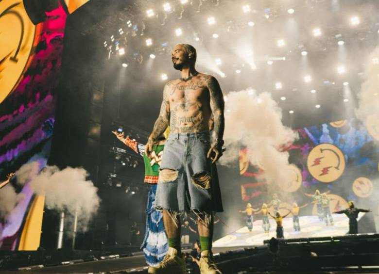 J Balvin deleitó con sus éxitos a los más de 100 mil espectadores al festival Rock in Río. Foto: Suministrada a EL COLOMBIANO