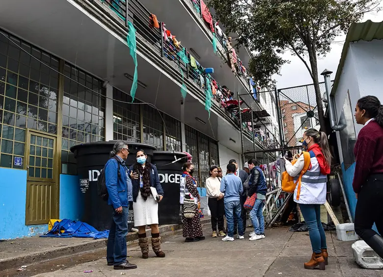 El Distrito tiene 15 días para dar traslado a los indígenas emberá asentados en la UPI La Rioja. FOTO: Unidad para las Víctimas