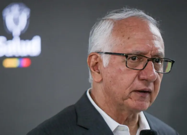 El ministro de Salud, Guillermo Alfonso Jaramillo. FOTO: Colprensa