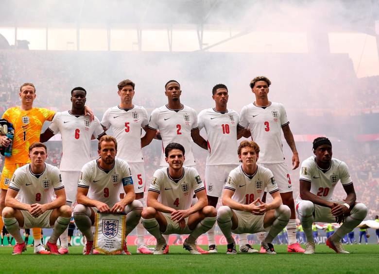 Inglaterra empató 1-1 con Noruega en el primer tiempo. FOTO: X England