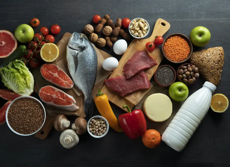 Una dieta balanceada puede influir en el cuidado de nuestra microbiota. imagen, Freepik