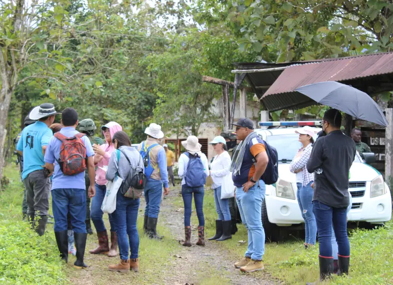Víctimas han afirmado que los procesos tardan años y que incluso, mucha gente ha muerto tratando de volver a sus tierras. FOTO: Cortesía Forjando Futuros