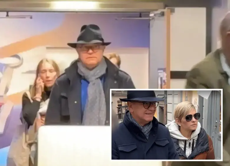 Este sería Pujadas, el catalán nacionalicado colombiano con quién estaría Alcocer en Estocolmo. Foto: Expressen.