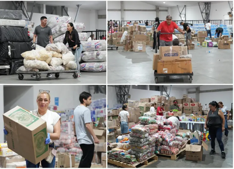 Ayuda humanitaria para Colombia por el terremoto. FOTO: Alcaldía de Manizales