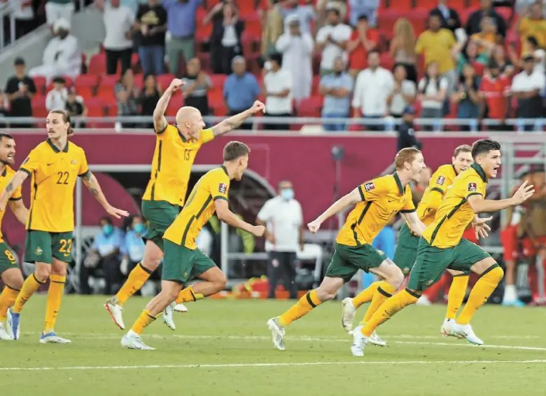 Australia estará en la fiesta mundial en 2026. FOTO AFP