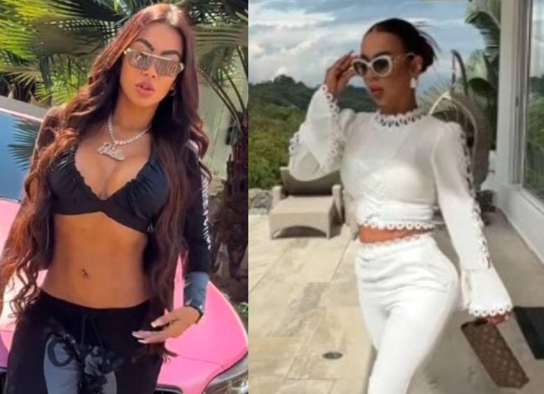 Angie Bonilla es conocida en las redes como Barbie Vanessa, una influencer que muestra una vida llena de excentricidades. FOTOS: Tomadas de redes sociales