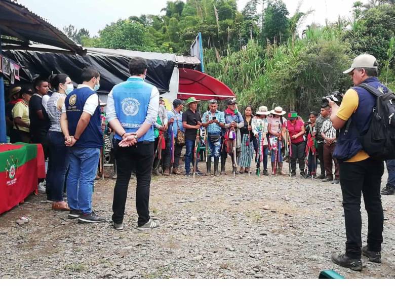 La Asociación Agropecuaria del Cauca anunció bloqueos de la vía Panamericana previo a la COP16. Foto: Colprensa (imagen de referencia).