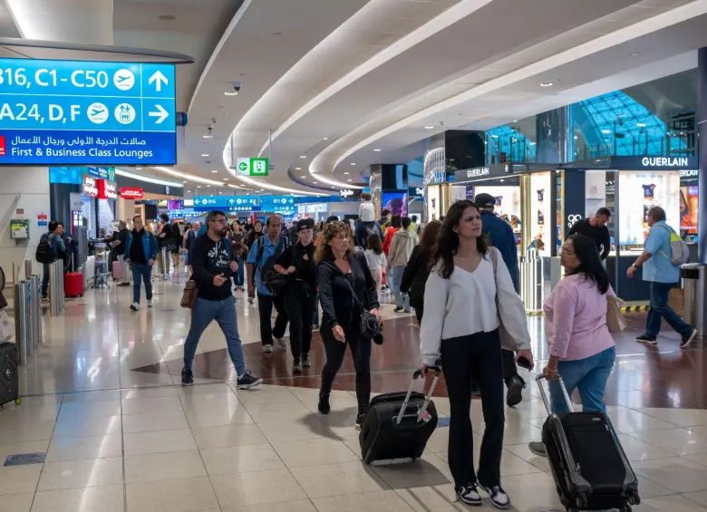 El Aeropuerto de Dubái es el segundo más concurrido del mundo y el líder en el tráfico internacional. Foto: Getty Images