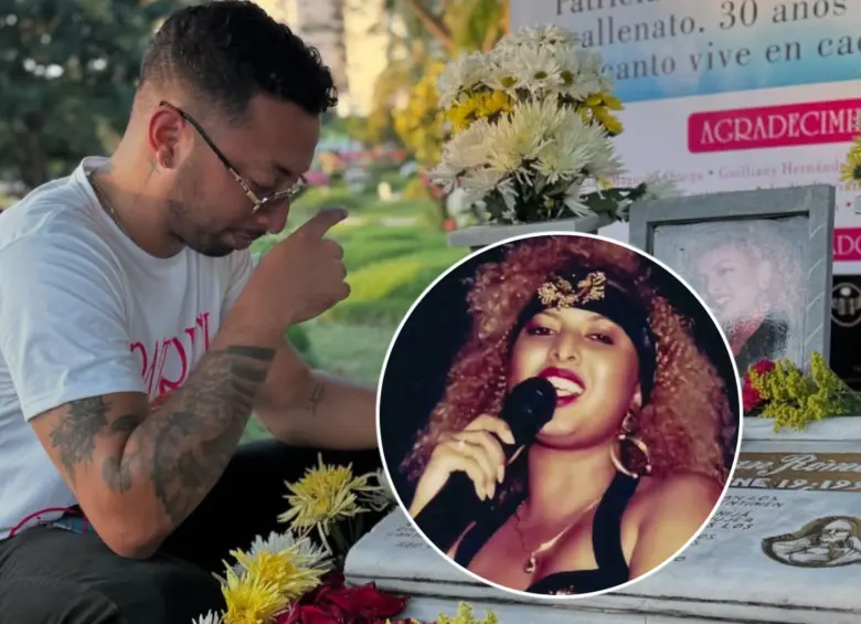 Álex Teherán fue reconocido como hijo de Patricia Teherán luego de 31 años de la muerte de la cantante. Fotos: @alexteheran y Colprensa