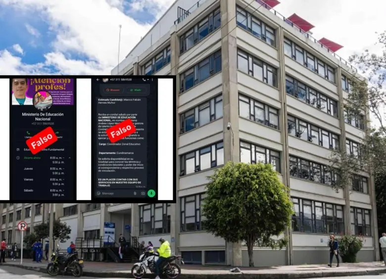 Los mensajes fraudulentos llegarían por diferentes medios como WhatsApp y correo electrónico. Foto: MinEducación.