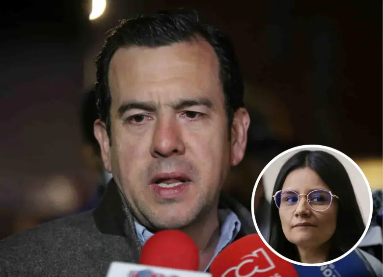 El ministro del Interior designado por Abelardo de la Espriella compartió que mantuvo una conversación con la exfuncionaria. Foto: Colprensa