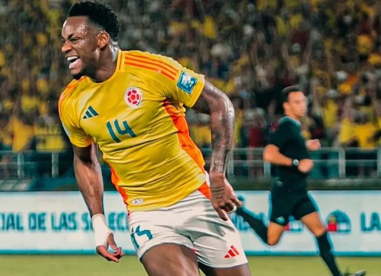 Jhon Jader Durán sueña con volver a la selección Colombia. FOTO: Instagram Jhon Durán