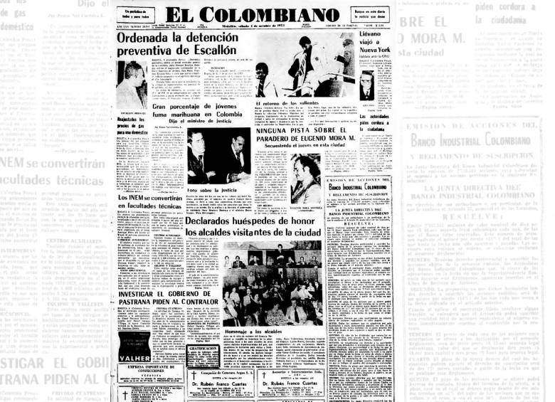 Un día como hoy 4 de octubre