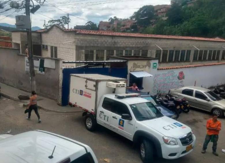 Este fue el colegio donde se presentaron los disparos el pasado 9 de septiembre. FOTO: Guillermo León Ospina Muñoz.