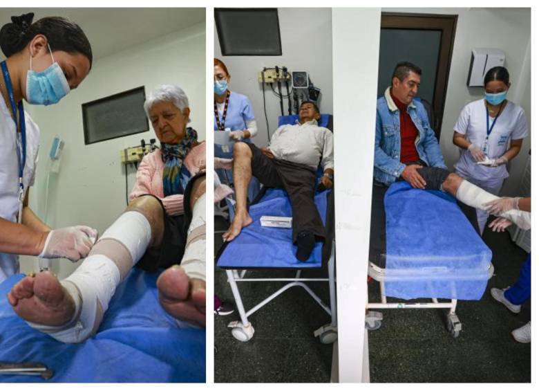 La Clínica de Heridas es un proyecto innovador que ha atendido a cientos de pacientes del Oriente antioqueño. FOTO Manuel Saldarriaga Quintero