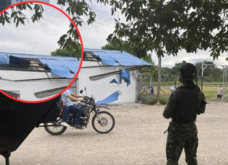 Drones explosivos golpean aeropuerto de Tibú; Ejército señala al ELN. Foto: Ejército Nacional
