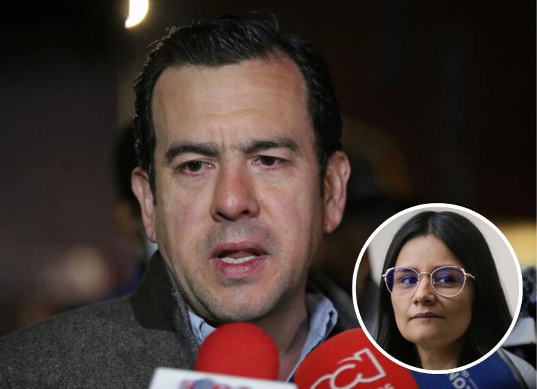 El ministro del Interior designado por Abelardo de la Espriella compartió que mantuvo una conversación con la exfuncionaria. Foto: Colprensa