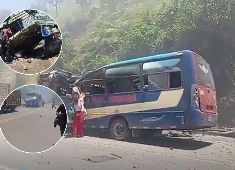 La explosión dejó pérdida de vidas humanas, daños materiales y personas corriendo temiendo otro ataque. Fotos: capturas de videos redes sociales 