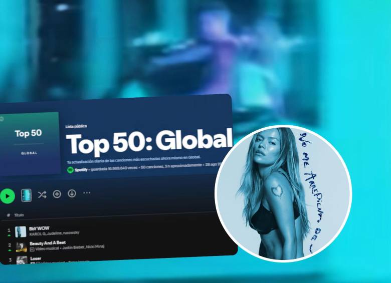 BbY WOW hace parte de No Me Arrepiento de Sentir Tanto, el séptimo álbum de estudio de Karol G, Foto: Captura de pantalla Spotify / Karol G