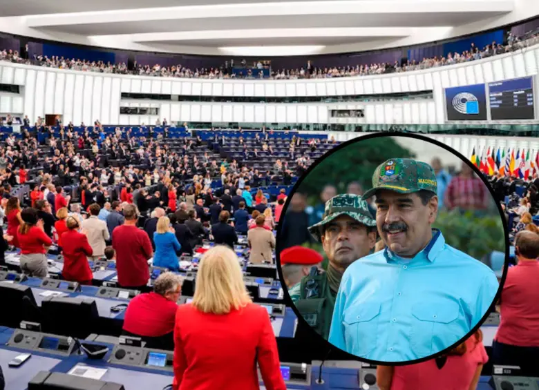 Para el Parlamento Europeo, lo que sucede en Venezuela y en Colombia con organizaciones ilegales es una amenaza global. Fotos: Getty Images y redes sociales 