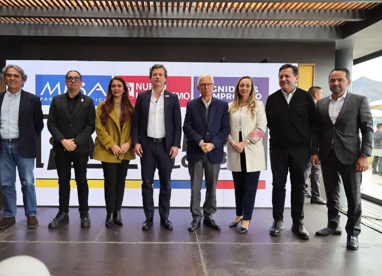 Coalición<i> Ahora Colombia</i>; conformada por los partidos políticos MIRA, Nuevo Liberalismo y Dignidad &amp; Compromiso. FOTO: Partido MIRA.