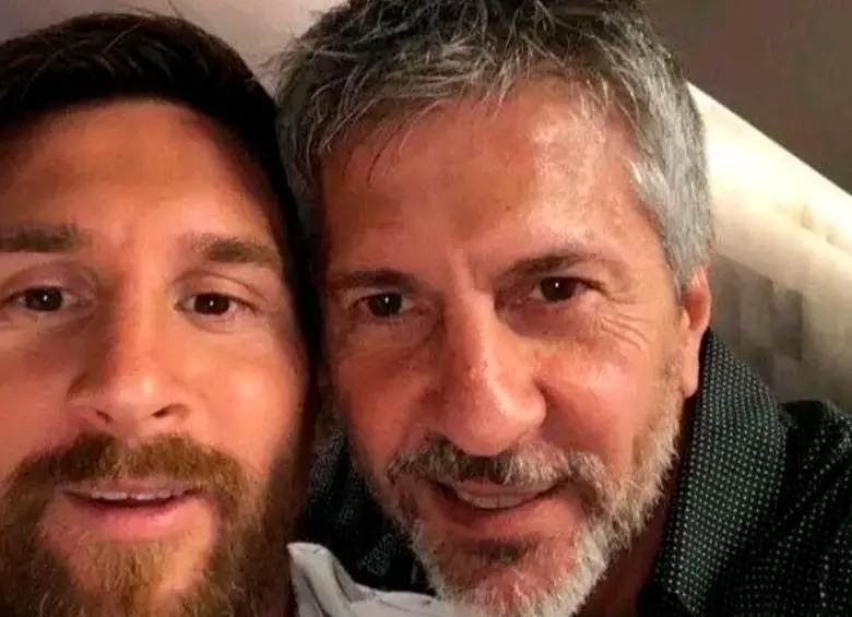 Jorge Messi y Lionel. FOTO: Instagram Jorge so.le