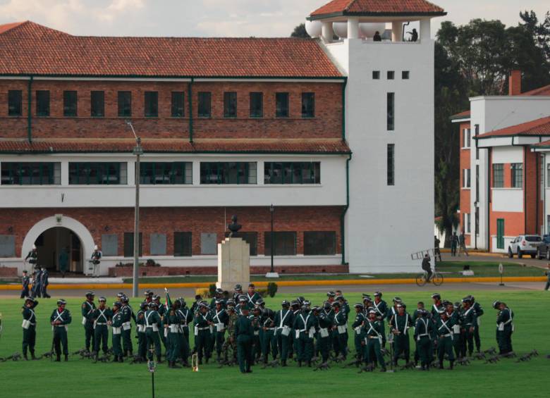 Imagen de las instalaciones de la Escuela de Cadetes José María Córdova de Bogotá. Foto: COLPRENSA