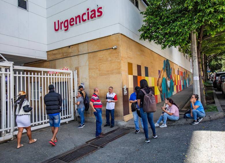 Aspecto del servicio de urgencias del Hospital Alma Máter, uno de los firmantes de la alerta. FOTO: Esneyder Gutiérrez Cardona