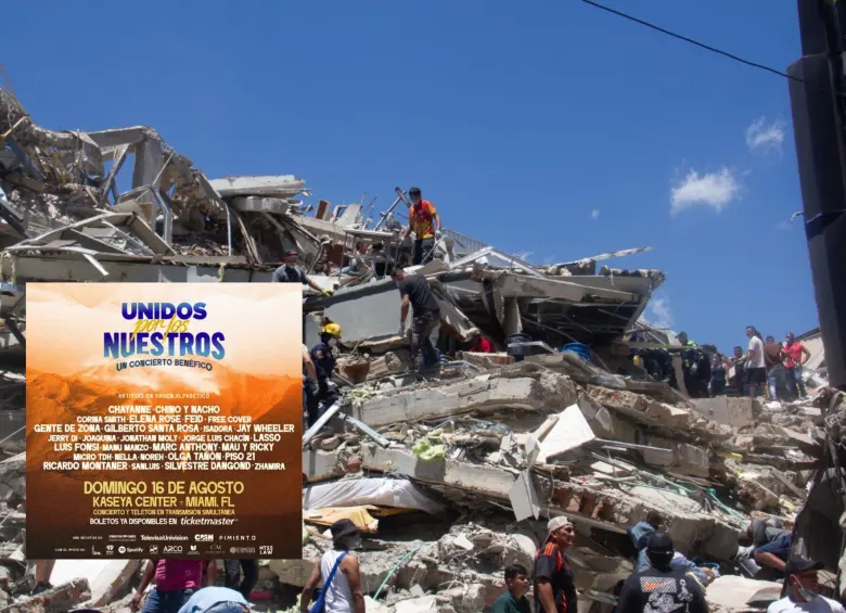 Varios artistas estarán en un concierto que busca recaudar fondos para los damnificados por los terremotos de Colombia y Venezuela. Fotos: AFP y redes sociales