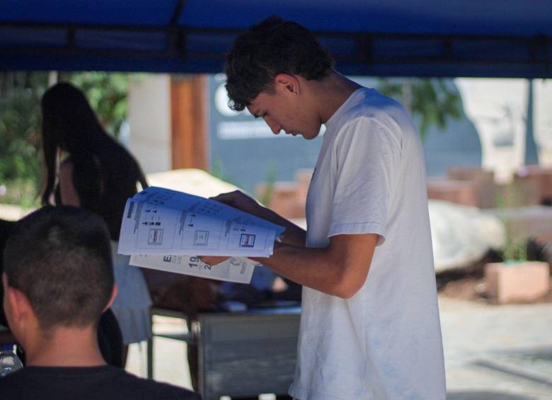 Más de 37.000 jóvenes entre 14 y 29 años votaron en las elecciones para el Consejo Distrital de Juventud en Medellín. FOTO: CORTESÍA ALCALDÍA
