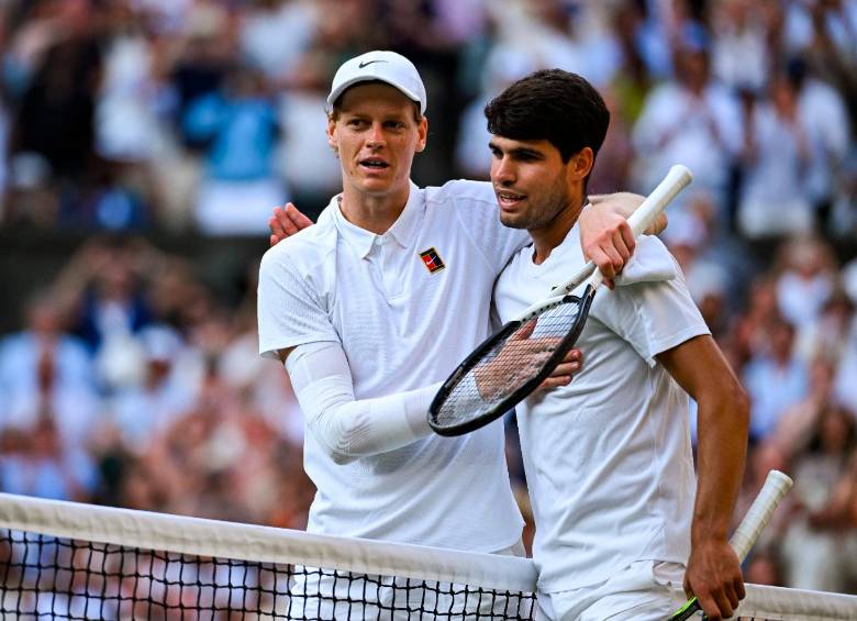 Jannik Sinner y Carlos Alcaraz, los favoritos en Estados Unidos. FOTO GETTY 